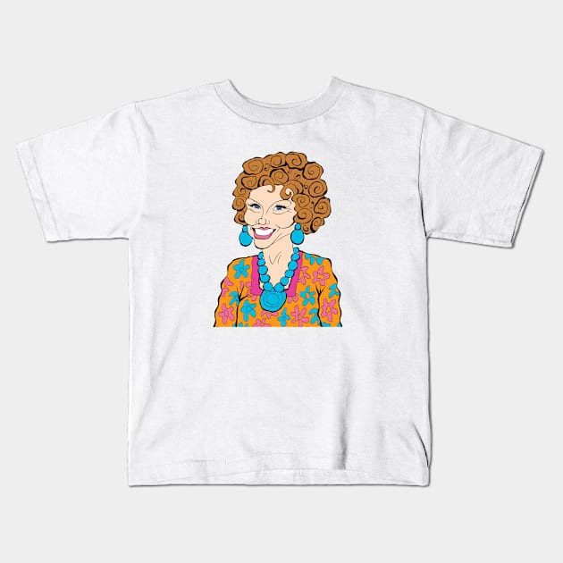 1970S' SITCOM CHARACTER FAN ART!! Kids T-Shirt by cartoonistguy